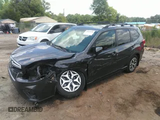 2021 Subaru Forester Premium with VIN JF2SKAFC1MH437721, listed as a IAAI auction lot 42633556 with 119,574 mi miles and . Bid and sale history available at DreamBid. Image 17.