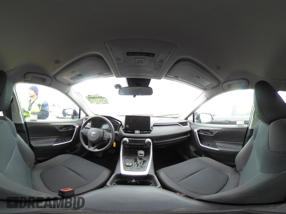 2023 Toyota RAV4 Hybrid LE with VIN 4T3MWRFVXPU086012, listed as a IAAI auction lot 42077859 with 1,140 mi miles. Bid and sale history available at carsss.com. Image 18.