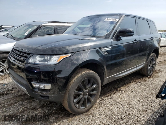 2016 Land Rover Range Rover Sport V6 HSE with VIN SALWR2VF5GA557881, listed as a Copart auction lot 54017675 with 106,189 mi miles and Clean Title. Bid and sale history available at carsss.com. Image 1.