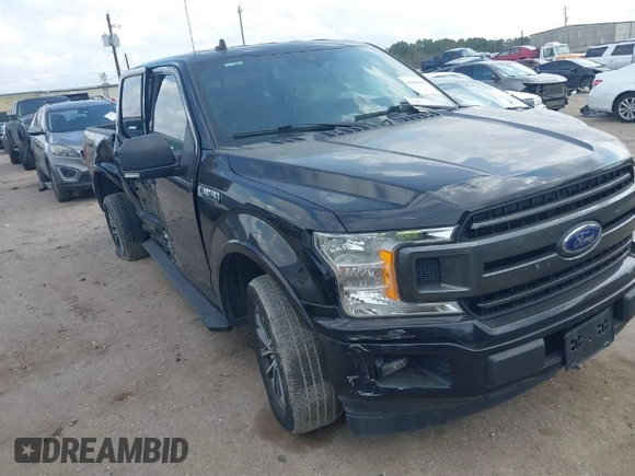 2020 Ford F-150 XL with VIN 1FTEW1C43LFA14016, listed as a IAAI auction lot 41498352 with 94,409 mi miles. Bid and sale history available at carsss.com. Image 1.
