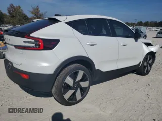 2023 Volvo C40 Recharge Pure Electric Ultimate with VIN YV4ED3GM3P2045210, listed as a Copart auction lot 77530924 with 3,286 mi miles and Salvage Title. Bid and sale history available at carsss.com. Image 3.