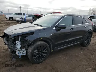 2022 Cadillac XT4 AWD Luxury with VIN 1GYFZBR40NF108540, listed as a Copart auction lot 79168974 with 19,202 mi miles and Salvage Title. Bid and sale history available at carsss.com. Image 1.