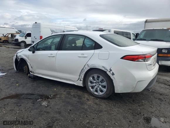 2023 Toyota Corolla LE with VIN JTDB4MEE4P3009298, listed as a Copart auction lot 48905545 with 19,807 mi miles and Salvage Title. Bid and sale history available at carsss.com. Image 2.