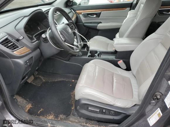 2019 Honda CR-V EX-L with VIN 7FARW2H87KE042783, listed as a Copart auction lot 49853545 with 83,974 mi miles and Salvage Title. Bid and sale history available at carsss.com. Image 7.