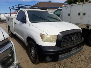 2007 Toyota Tundra with VIN 5TFLU52187X006201, listed as a Copart auction lot 89347545 with 413,967 mi miles and Salvage Title. Bid and sale history available at carsss.com. Image 4.