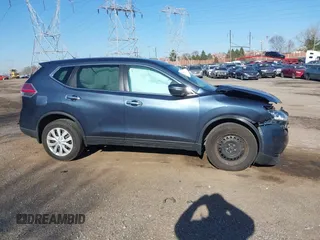 2014 Nissan Rogue S with VIN 5N1AT2MK0EC867435, listed as a IAAI auction lot 41825081 with 1 mi miles. Bid and sale history available at carsss.com. Image 13.