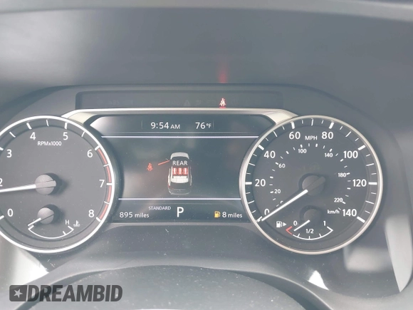 2024 Nissan Rogue S with VIN 5N1BT3AA2RC759541, listed as a IAAI auction lot 42125133 with 895 mi miles and . Bid and sale history available at DreamBid. Image 7.