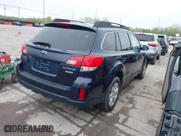 2012 Subaru Outback Prem with VIN 4S4BRBCC5C3252339, listed as a IAAI auction lot 42176404 with Not provided miles and . Bid and sale history available at DreamBid. Image 4.