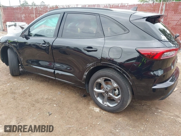 2024 Ford Escape ST-Line with VIN 1FMCU0MZ3RUA57188, listed as a IAAI auction lot 41952211 with 13,024 mi miles and . Bid and sale history available at DreamBid. Image 3.