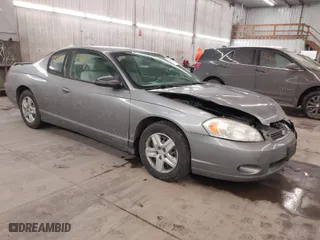 2006 Chevrolet Monte Carlo LS with VIN 2G1WJ15K669386468, listed as a IAAI auction lot 41362758 with 202,242 mi miles. Bid and sale history available at carsss.com. Image 1.