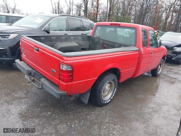 2003 Ford Ranger XL with VIN 1FTYR14V73PB36514, listed as a IAAI auction lot 41503330 with 58,828 mi miles. Bid and sale history available at carsss.com. Image 4.