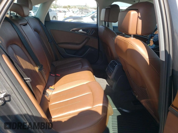 2015 Audi A6 Premium Plus with VIN WAUFGAFCXFN037112, listed as a Copart auction lot 52629515 with 75,551 mi miles and Salvage title. Bid and sale history available at DreamBid. Image 10.