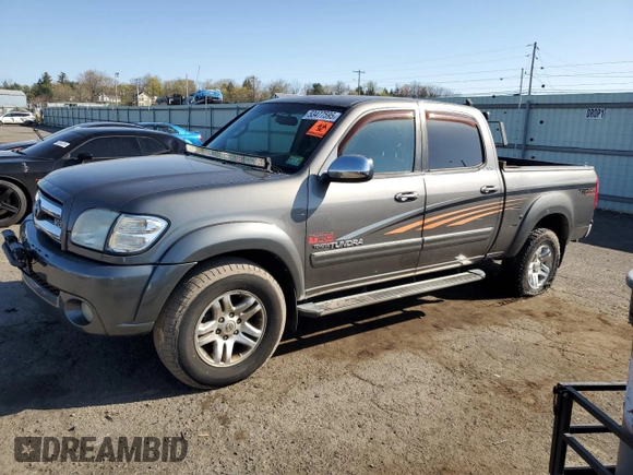 2004 Toyota Tundra SR5 with VIN 5TBDT44184S444726, listed as a Copart auction lot 53477595 with 240,162 mi miles and Salvage Title. Bid and sale history available at DreamBid. Image 1.