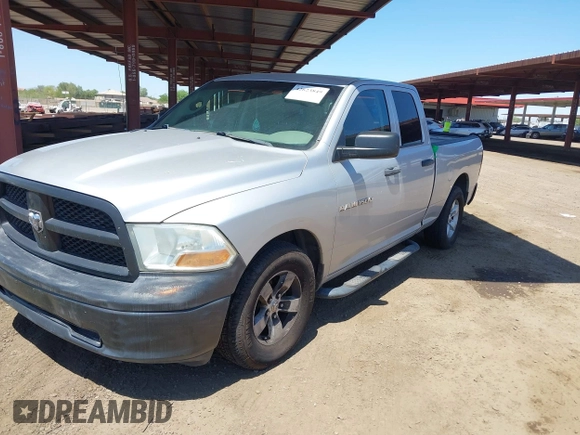 2012 Ram 1500 ST with VIN 1C6RD6FK2CS207531, listed as a IAAI auction lot 42623849 with 104,742 mi miles and . Bid and sale history available at DreamBid. Image 2.