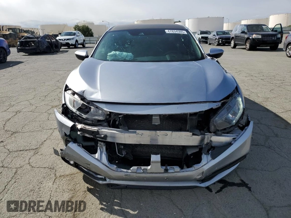 2020 Honda Civic Sedan Sport with VIN 19XFC2F80LE201662, listed as a Copart auction lot 47834565 with 96,261 mi miles and Salvage Title. Bid and sale history available at carsss.com. Image 5.