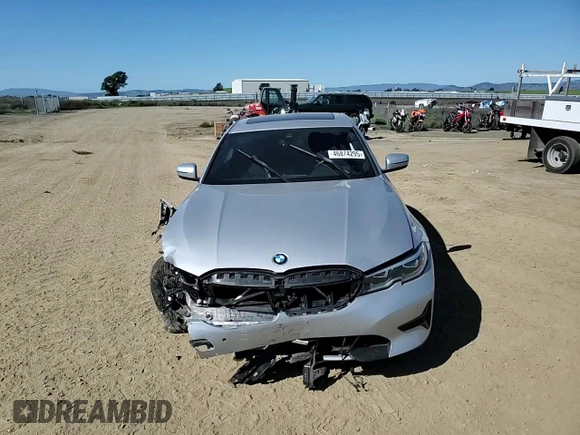 2020 BMW 3 Series 330i with VIN WBA5R1C02LFH39000, listed as a Copart auction lot 46874295 with Not provided miles and Salvage title. Bid and sale history available at DreamBid. Image 11.