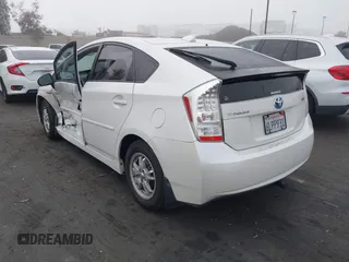 2010 Toyota Prius II with VIN JTDKN3DU9A0121927, listed as a IAAI auction lot 42085463 with 170,750 mi miles. Bid and sale history available at carsss.com. Image 3.