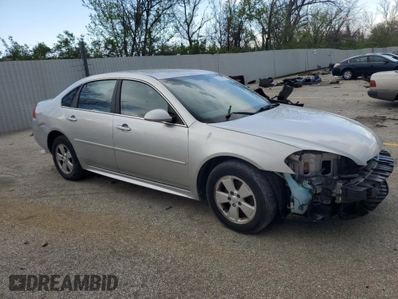2011 Chevrolet Impala LT Fleet z VIN 2G1WG5EK6B1238724, wystawiony jako Copart lot #52582975 z przebiegiem 172 352 mil mil oraz Szkoda całkowita • Salvage title. Historia ofert i sprzedaży dostępna na DreamBid. Obrazek 4.