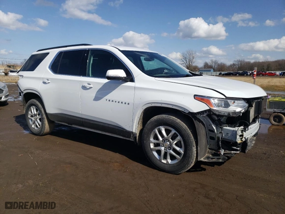 2020 Chevrolet Traverse LT Cloth with VIN 1GNERGKW1LJ237382, listed as a Copart auction lot 48004675 with 63,489 mi miles and Salvage Title. Bid and sale history available at carsss.com. Image 4.