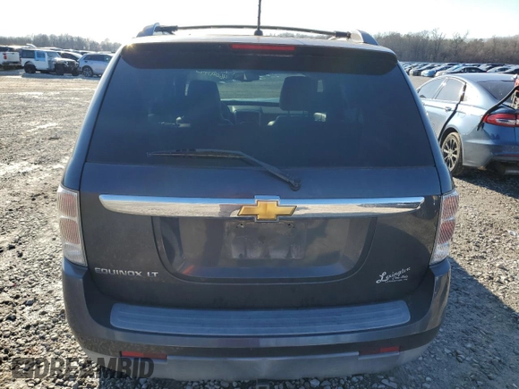 2007 Chevrolet Equinox LT with VIN 2CNDL63F076010228, listed as a Copart auction lot 46091495 with 214,968 mi miles and Salvage Title. Bid and sale history available at carsss.com. Image 6.