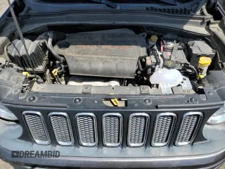 2017 Jeep Renegade Altitude with VIN ZACCJABB2HPE81020, listed as a Copart auction lot 55526015 with 98,205 mi miles and Salvage title. Bid and sale history available at DreamBid. Image 11.