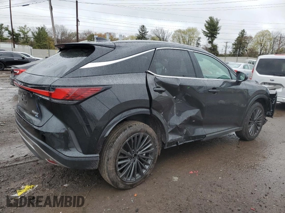 2025 Lexus RX 350 with VIN 2T2BAMCA4SC091988, listed as a Copart auction lot 52320925 with 3,725 mi miles and Salvage Title. Bid and sale history available at DreamBid. Image 3.