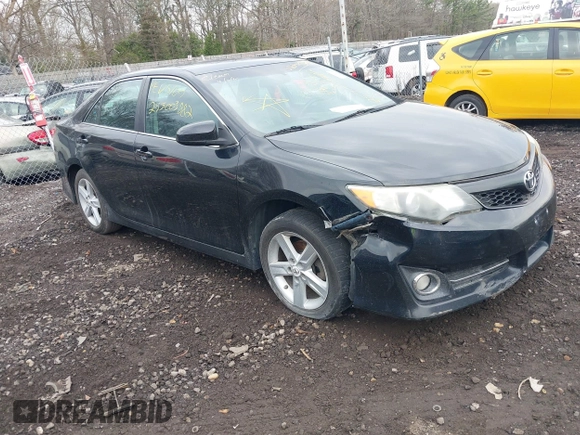 2012 Toyota Camry L with VIN 4T1BF1FK0CU078423, listed as a IAAI auction lot 42049768 with 999,999 mi miles. Bid and sale history available at carsss.com. Image 1.
