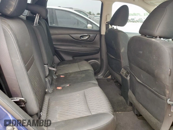 2017 Nissan Rogue SV with VIN KNMAT2MT4HP542121, listed as a Copart auction lot 57166995 with 83,850 mi miles and Clean title. Bid and sale history available at DreamBid. Image 11.