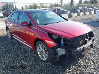 2015 Hyundai Sonata Limited with VIN 5NPE34AF7FH060103, listed as a IAAI auction lot 42096524 with 119,497 mi miles and . Bid and sale history available at carsss.com. Image 1.