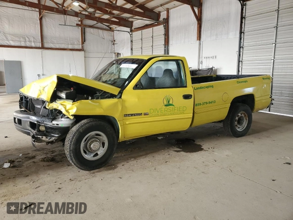 1999 Dodge Ram 2500 with VIN 3B7KC26Z4XM513485, listed as a Copart auction lot 46129105 with 0 mi miles and Salvage Title. Bid and sale history available at carsss.com. Image 1.