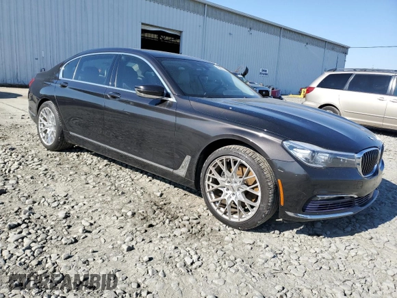 2017 BMW 7 Series 740i xDrive with VIN WBA7E4C59HGU99914, listed as a Copart auction lot 45283743 with 108,388 mi miles. Bid and sale history available at carsss.com. Image 4.