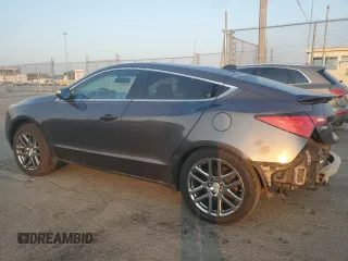 2010 Acura ZDX Tech Pkg with VIN 2HNYB1H44AH500986, listed as a Copart auction lot 65900814 with 166,954 mi miles and Salvage Title. Bid and sale history available at carsss.com. Image 2.