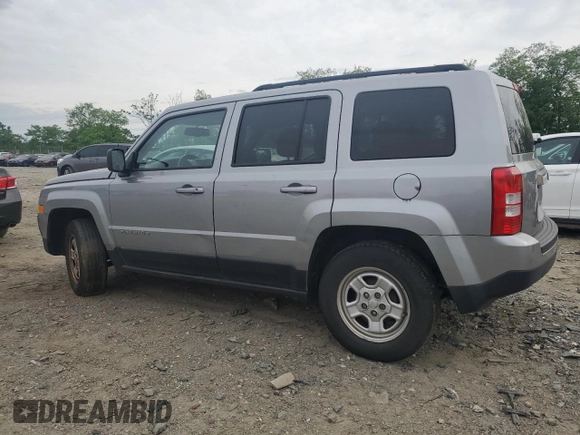 2017 Jeep Patriot Sport with VIN 1C4NJPBAXHD140823, listed as a Copart auction lot 56889905 with 134,532 mi miles and Clean Title. Bid and sale history available at DreamBid. Image 2.