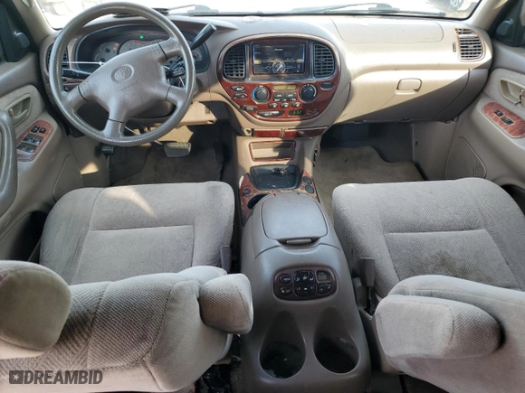 2001 Toyota Sequoia SR5 with VIN 5TDZT34A91S012133, listed as a Copart auction lot 43316145 with 234,638 mi miles and Clean Title. Bid and sale history available at carsss.com. Image 8.