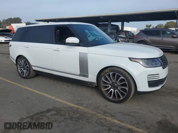 2020 Land Rover Range Rover z VIN SALGS5SE1LA412529, wystawiony jako Copart lot #41509965 z przebiegiem 24 896 mil mil oraz Szkoda całkowita • Salvage title. Historia ofert i sprzedaży dostępna na DreamBid. Obrazek 4.