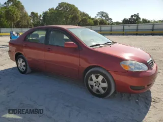 2008 Toyota Corolla CE with VIN 1NXBR32E68Z033223, listed as a Copart auction lot 55874055 with 156,500 mi miles and Clean Title. Bid and sale history available at DreamBid. Image 4.