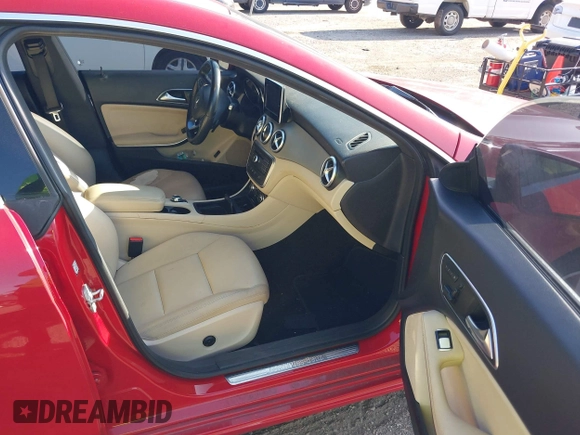 2015 Mercedes-Benz CLA 250 with VIN WDDSJ4GB3FN177437, listed as a IAAI auction lot 42481056 with 93,473 mi miles and . Bid and sale history available at DreamBid. Image 5.