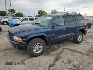 2000 Dodge Durango z VIN 1B4HS28N7YF287898, wystawiony jako Copart lot #58996215 z przebiegiem 135 442 mil mil oraz Szkoda całkowita • Salvage title. Historia ofert i sprzedaży dostępna na DreamBid. Obrazek 1.