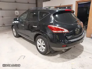 2011 Nissan Murano SV with VIN JN8AZ1MW6BW160130, listed as a IAAI auction lot 41962676 with 122,958 mi miles. Bid and sale history available at carsss.com. Image 3.
