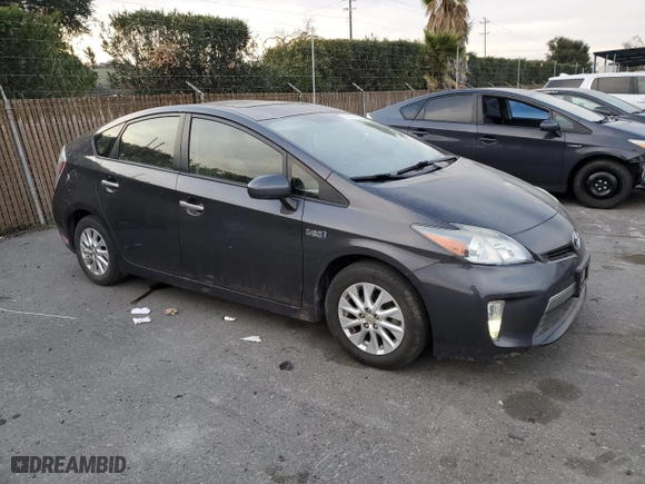 2015 Toyota Prius Plug-In Advanced with VIN JTDKN3DP2F3069198, listed as a Copart auction lot 42704305 with NaN miles and Salvage Title. Bid and sale history available at carsss.com. Image 4.