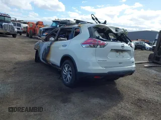 2014 Nissan Rogue S with VIN 5N1AT2MV3EC859873, listed as a IAAI auction lot 41105979 with 1 mi miles. Bid and sale history available at carsss.com. Image 3.