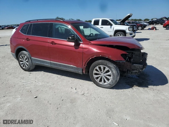 2018 Volkswagen Tiguan SEL with VIN 3VV3B7AX4JM092838, listed as a Copart auction lot 47869685 with 76,167 mi miles and Salvage Title. Bid and sale history available at carsss.com. Image 4.