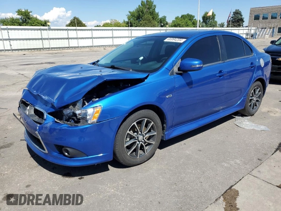2015 Mitsubishi Lancer SE with VIN JA32V2FW9FU006882, listed as a Copart auction lot 66994204 with 48,584 mi miles and Salvage Title. Bid and sale history available at DreamBid. Image 1.
