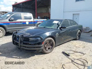 2021 Dodge Charger Police with VIN 2C3CDXAT1MH684680, listed as a IAAI auction lot 41618450 with Not provided miles and . Bid and sale history available at DreamBid. Image 2.