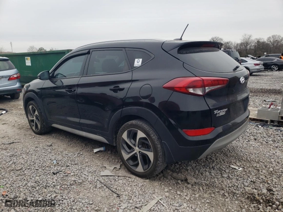 2017 Hyundai Tucson Value with VIN KM8J33A20HU365498, listed as a Copart auction lot 89315085 with 99,713 mi miles and Salvage Title. Bid and sale history available at carsss.com. Image 2.