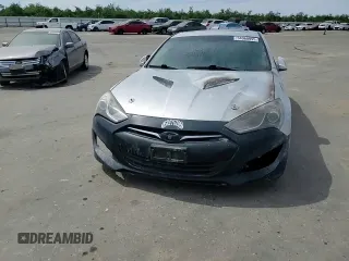 2013 Hyundai Genesis Coupe Grand Touring with VIN KMHHU6KJ6DU104759, listed as a Copart auction lot 54360995 with Not provided miles and Salvage title. Bid and sale history available at DreamBid. Image 13.