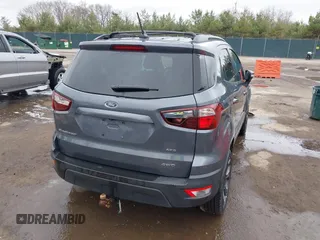 2018 Ford EcoSport SES with VIN MAJ6P1CLXJC161916, listed as a IAAI auction lot 41914892 with 39,776 mi miles and . Bid and sale history available at DreamBid. Image 4.