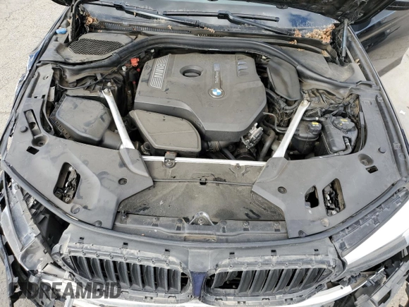 2019 BMW 5 Series 530i with VIN WBAJA5C59KWA58193, listed as a Copart auction lot 44623275 with 115,573 mi miles and Salvage Title. Bid and sale history available at DreamBid. Image 11.