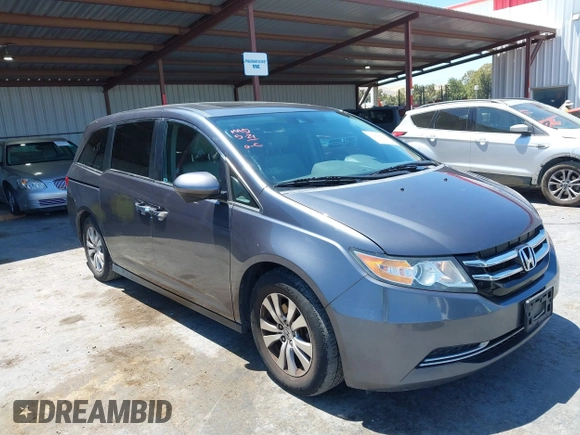 2016 Honda Odyssey EX-L z VIN 5FNRL5H62GB137747, wystawiony jako IAAI lot #42304557 z przebiegiem 202 056 mil mil oraz . Historia ofert i sprzedaży dostępna na DreamBid. Obrazek 1.