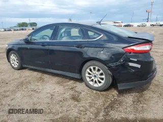 2016 Ford Fusion S with VIN 1FA6P0G75G5126060, listed as a Copart auction lot 60974024 with 109,077 mi miles and Salvage title. Bid and sale history available at DreamBid. Image 2.